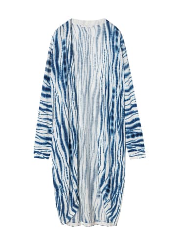 Vest donkerblauw/wit
