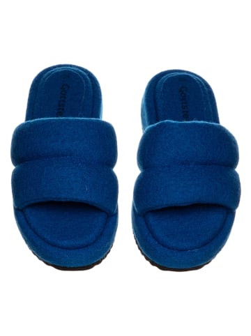 Pantoffels "Fluffy" blauw