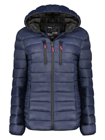 Steppjacke "Alareak" in Dunkelblau