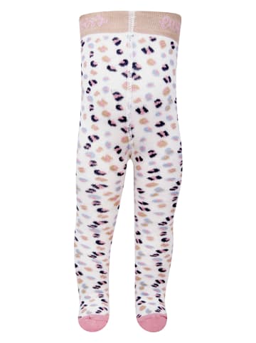 Strumpfhose in Weiß/ Rosa