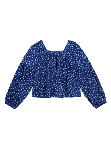Blouse blauw