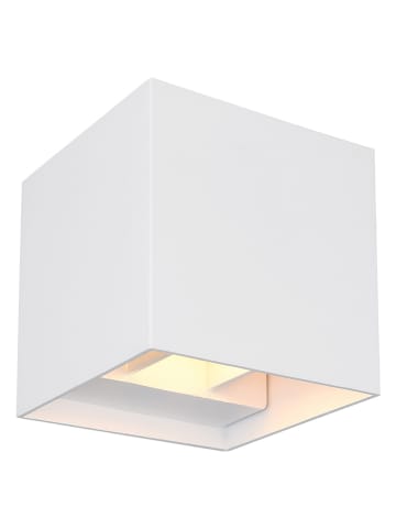 LED-Außenleuchte "Veronika" in Weiß - (B)10 x (H)10 x (T)10 cm