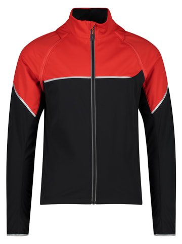 2in1-Softshelljacke in Schwarz/ Rot