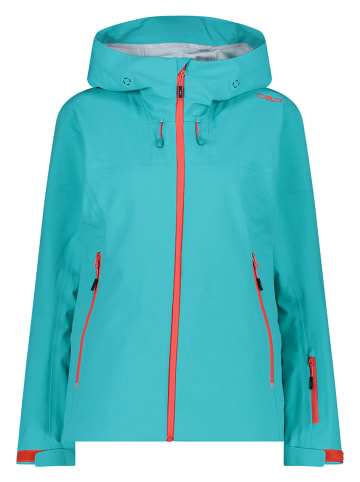 Ski-/snowboardjas turquoise
