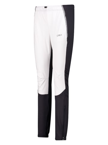 Fleece broek zwart/wit