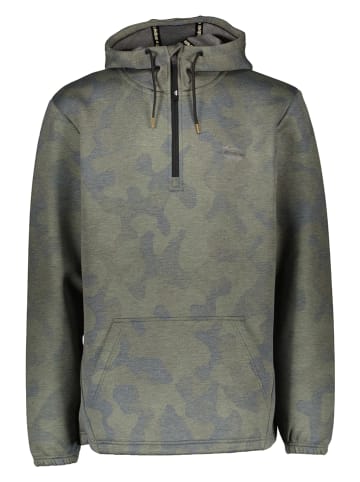 Fleece hoodie kaki