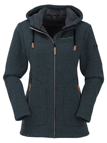 Fleecejacke "Wilde Kaiserin" in Dunkelblau
