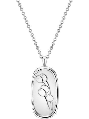 Silber-Halskette mit Anhänger - (L)40