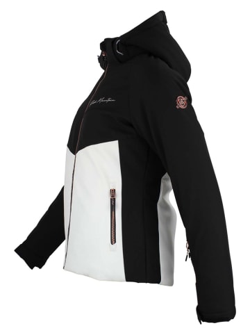 Ski-/snowboardjas "Afolir" zwart/wit