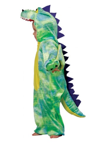 Kostuumpakje "Dragon" groen/geel