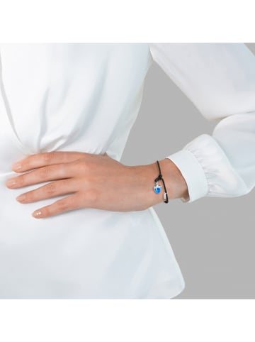 Armband mit Anhänger in Schwarz