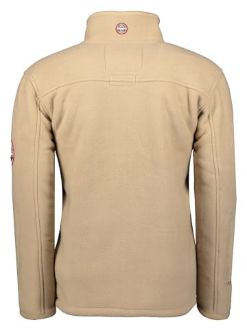 Fleecejacke in Beige