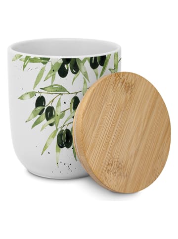 Vorratsbehälter "Olives" in Weiß - 350 ml