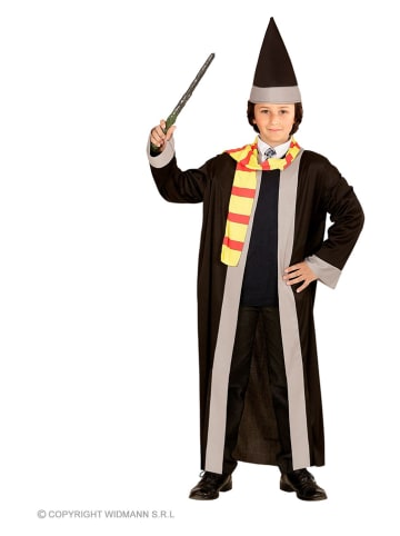 3-częściowy kostium "Magician" w kolorze czarnym