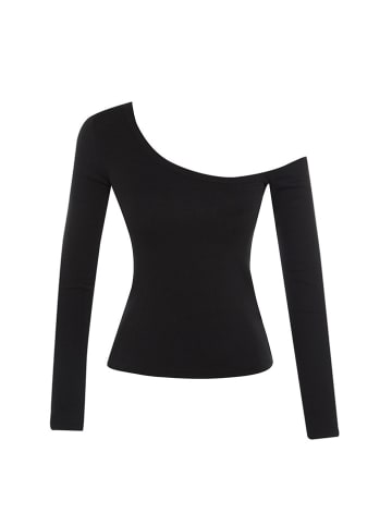 Longsleeve in Schwarz
