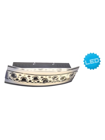 LED-Wandleuchte in Silber - EEK F (A bis G) - (B)35 x (H)12 cm