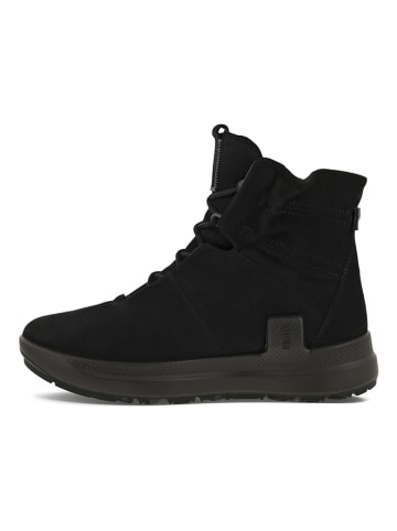 Skórzane sneakersy w kolorze czarnym