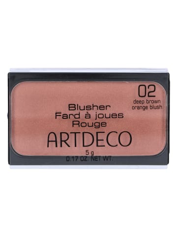 Rouge "Blusher - 02 Deep Brown Orange", 5 g