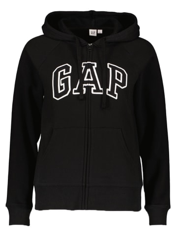 Sweatjacke in Schwarz