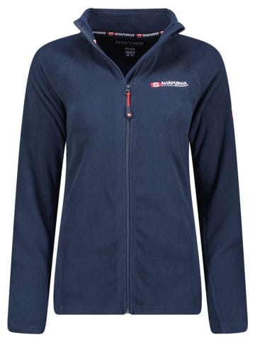 Fleece vest "Tonneaufz" donkerblauw