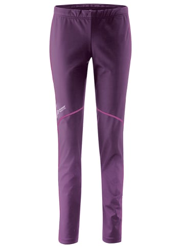 Legginsy termiczne w kolorze fioletowym
