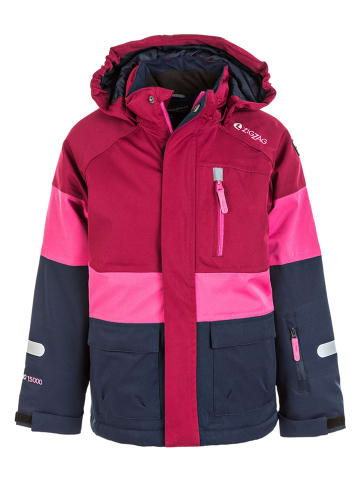 Ski-/ Snowboardjacke "Taylor" in Pink/ Dunkelblau