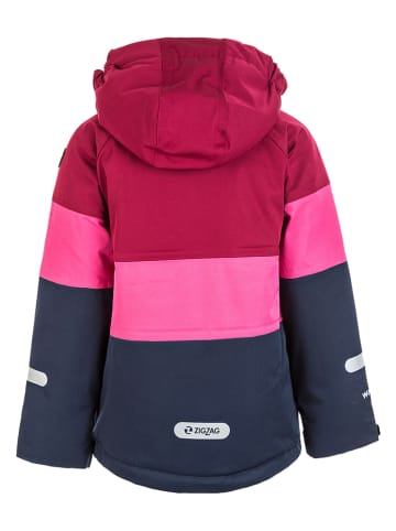 Ski-/ Snowboardjacke "Taylor" in Pink/ Dunkelblau