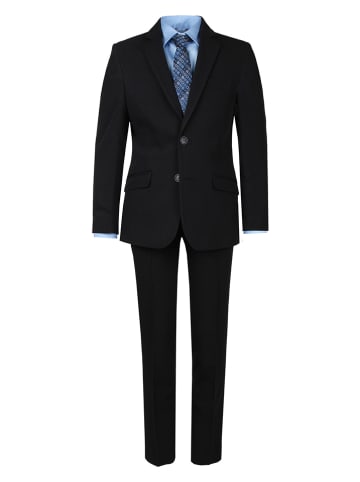 Garnitur - Regular fit - w kolorze czarnym