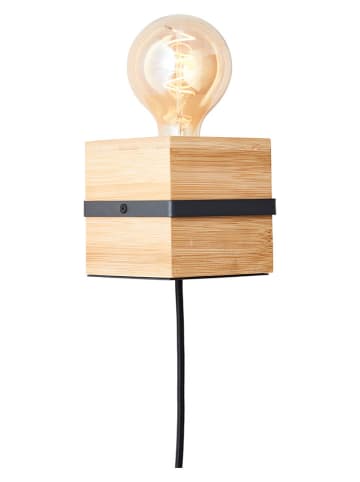 Wandlamp "Benny" lichtbruin - (L)10 x (B)10 cm