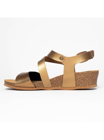 Sleehaksandalen "Cresta" goudkleurig