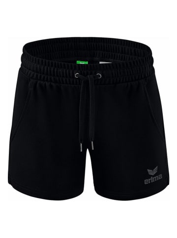 Sweatshort "Essential Team" zwart