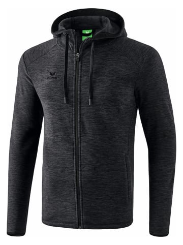 Fleecejacke in Schwarz
