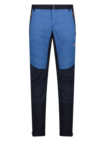 Hybridhose in Dunkelblau/ Blau