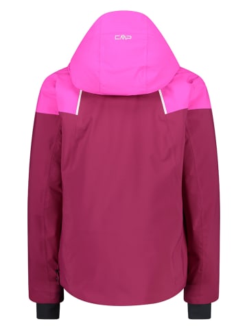 Ski-/ Snowboardjacke in Bordeaux/ Pink