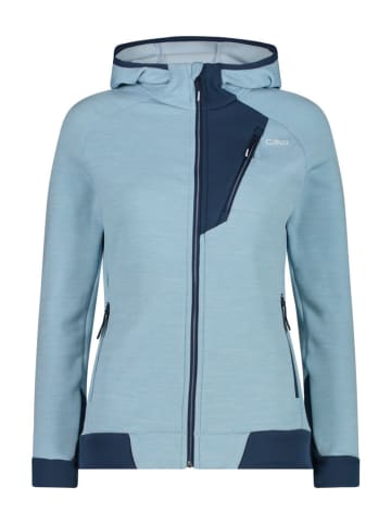 Fleecejacke in Hellblau
