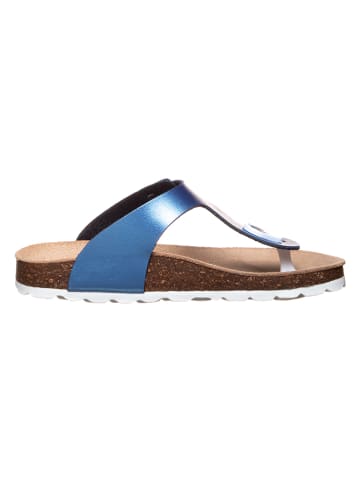 Teenslippers blauw