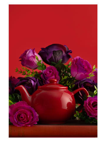 Teekanne in Rot - 450 ml