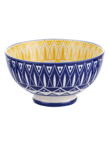 Schale "Tunis" in Blau/ Gelb - Ø 15 cm