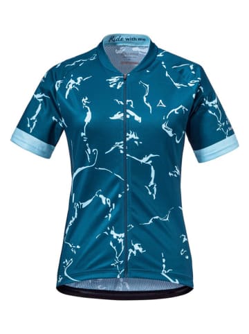 Fahrradtrikot "Vertine" in Petrol
