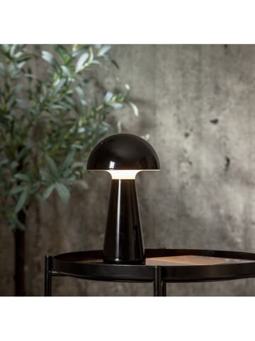 LED-Deko-Leuchte "Mushroom" in Schwarz - (B)16 x (H)28 cm