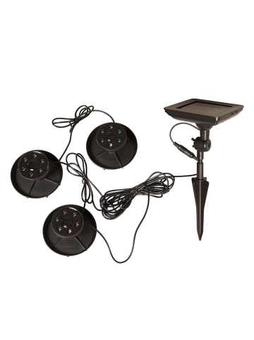 LED-Solar-Wasserlicht "Water Light" in Schwarz - (L)600 cm