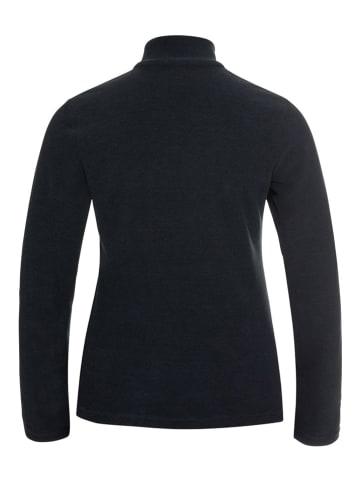Fleecepullover "Roy" in Schwarz/ Dunkelblau