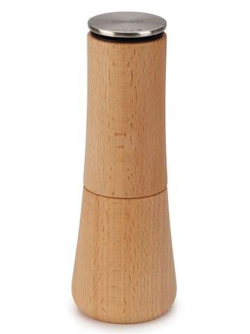 Młynek w kolorze jasnobrązowym do pieprzu - 19 x 7 cm