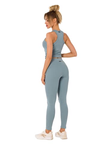 Leggings in Hellblau