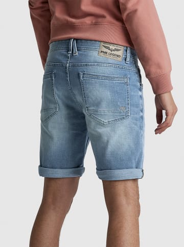 Spijkershort blauw