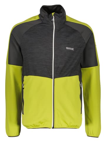 Softshelljacke "Yare VII" in Neongelb/ Anthrazit