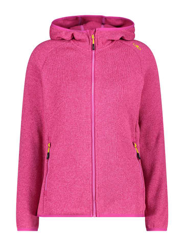 Fleece vest roze
