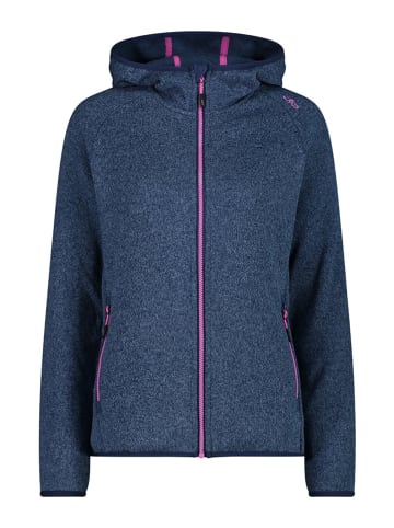 Fleece vest donkerblauw