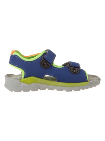 Sandalen in Blau/ Grün
