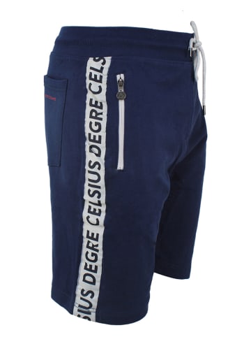 Sweatshort "Clay" donkerblauw